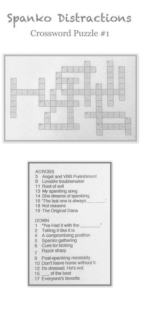 CrosswordPuzzle1
